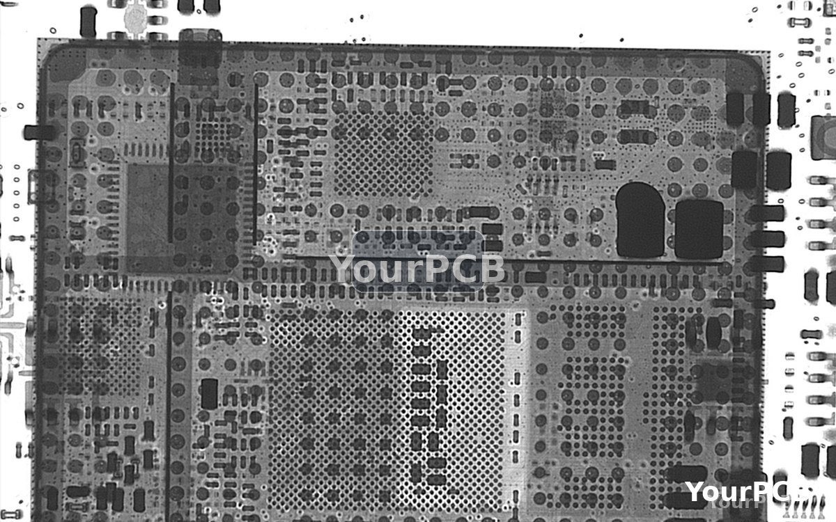 BGA X-Ray solder joint verification for BGA assembly at YourPCB Technology