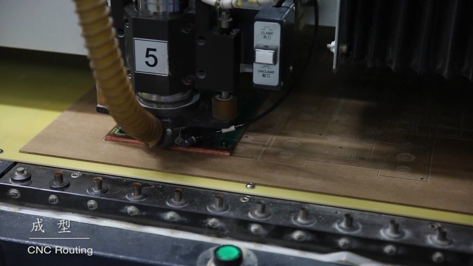 CNC Routing - YourPCB PCB factory process
