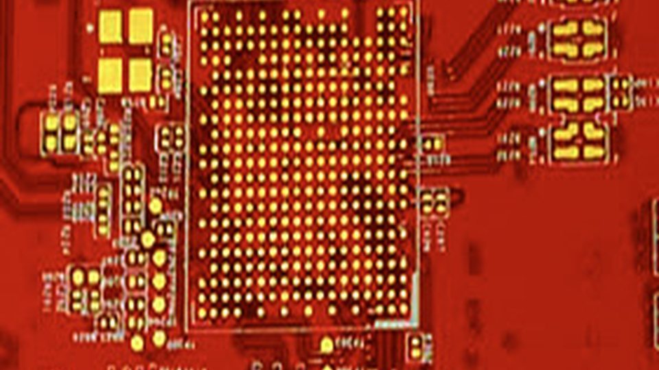 HDI PCB - 12Layer 4+N+4 HDI Board