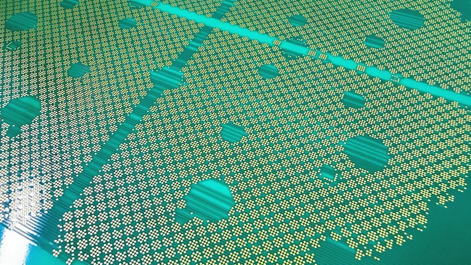 High Aspect Ratio PCB - 2.2mm 5.9mil Aspect Ratio 14.6