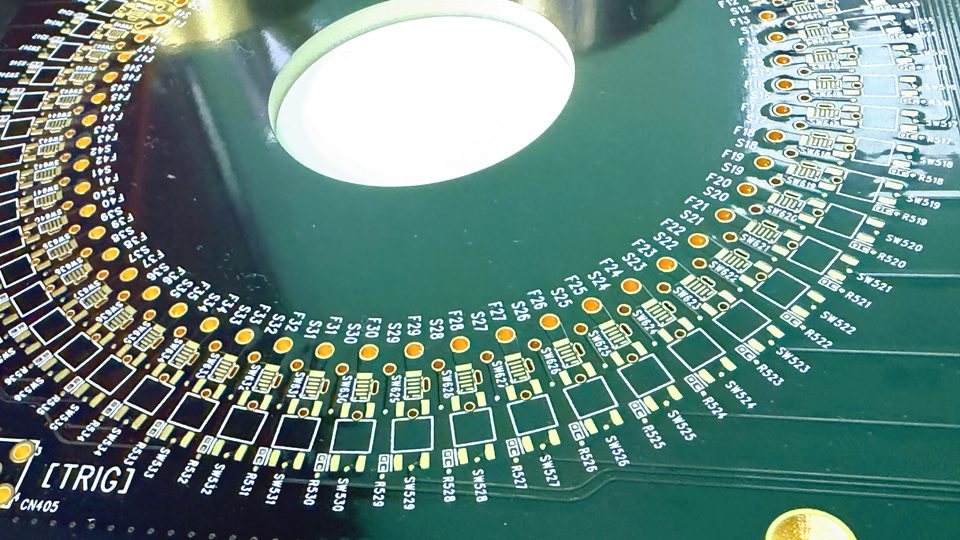 High Aspect Ratio PCB - 4.0mm 9.8mil Aspect Ratio 16