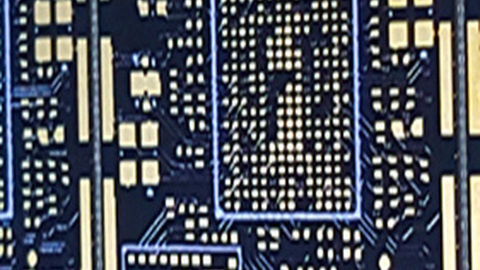 Surface Finish & Solder Mask Color PCB - 2Layer Black ENIG