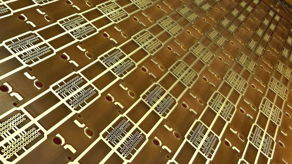 Surface Finish & Solder Mask Color PCB - 2Layer ENEPIG