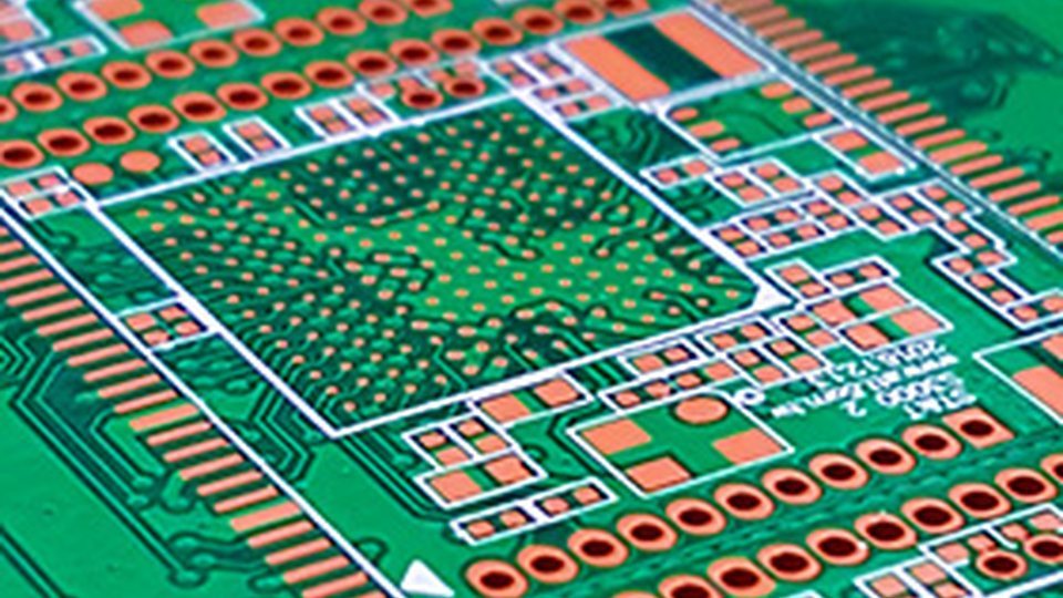 Surface Finish & Solder Mask Color PCB - 4Layer Green OSP Board