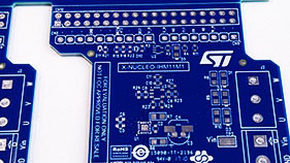 Surface Finish & Solder Mask Color PCB - 6Layer Blue HASL Board