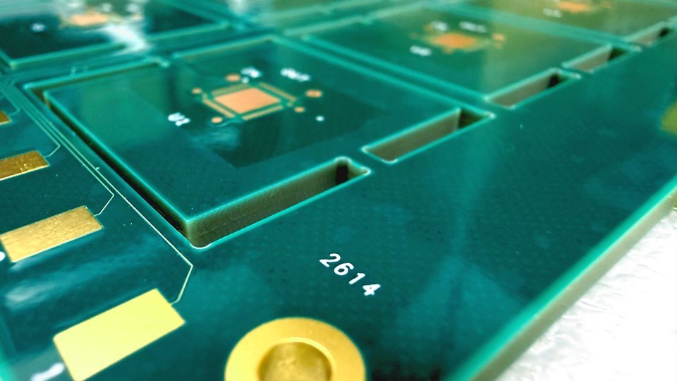 Surface Finish & Solder Mask Color PCB - Selective Hard gold+OSP
