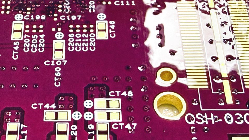 Surface Finish & Solder Mask Color PCB manufacturing samples